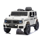 Elektrické autíčko Mercedes G 4x4, 24V - biele